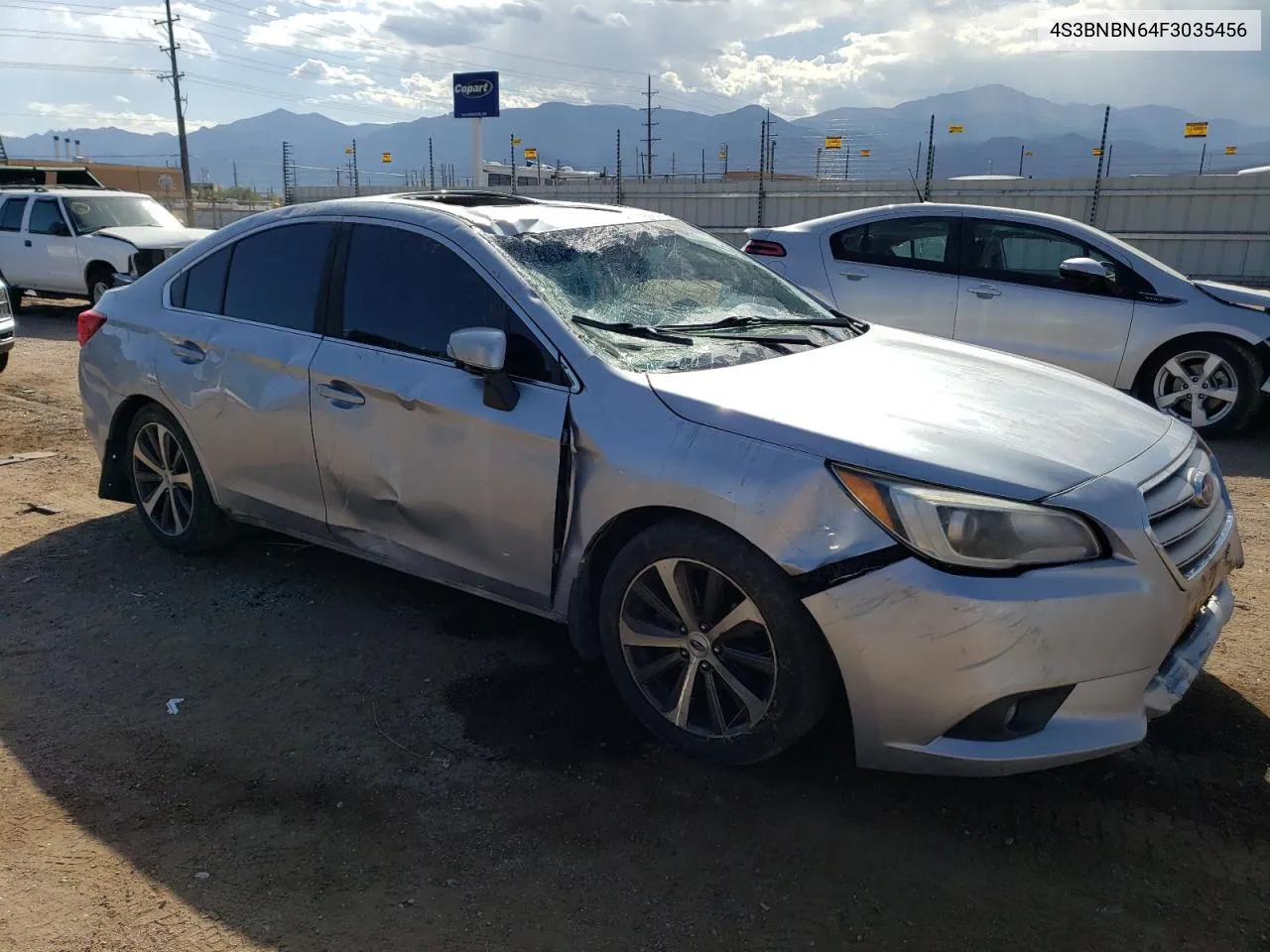 2015 Subaru Legacy 2.5I Limited VIN: 4S3BNBN64F3035456 Lot: 70099064