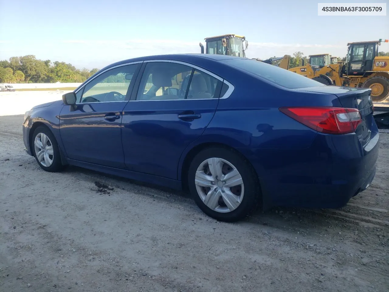 2015 Subaru Legacy 2.5I VIN: 4S3BNBA63F3005709 Lot: 70591764