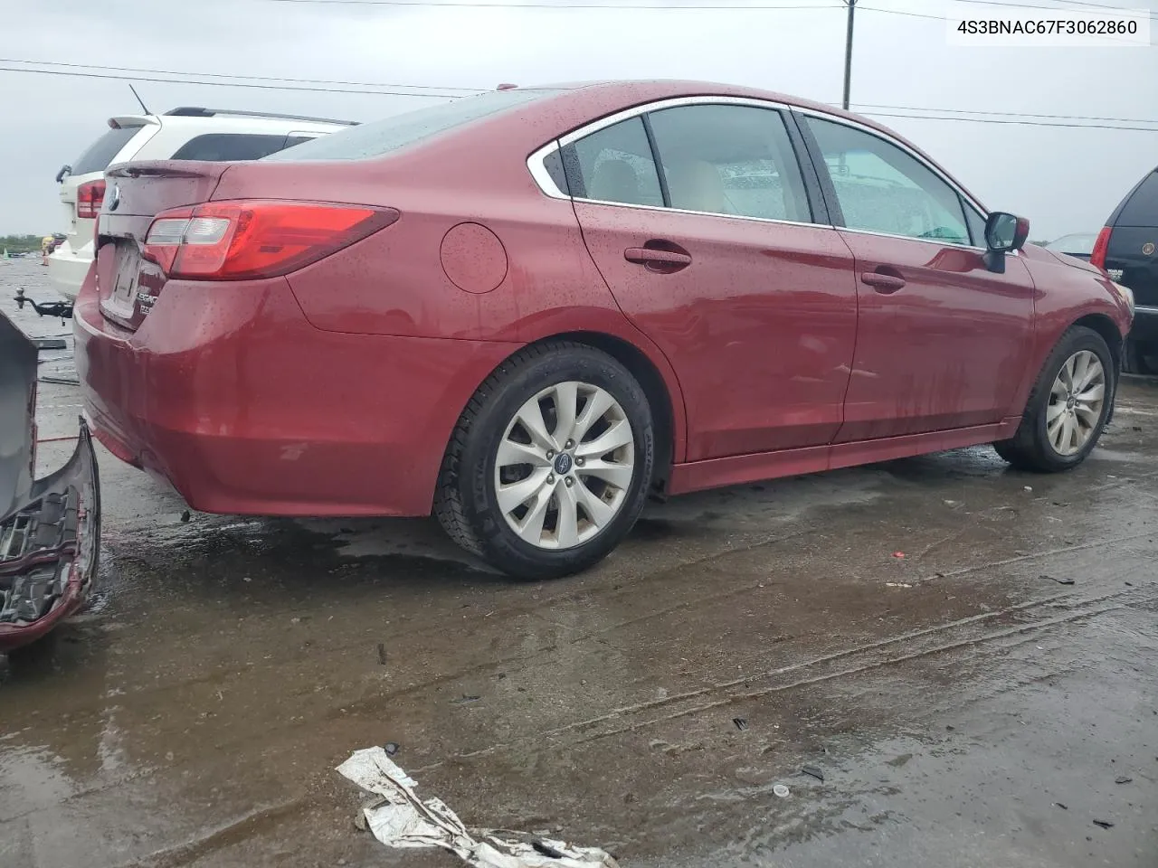 2015 Subaru Legacy 2.5I Premium VIN: 4S3BNAC67F3062860 Lot: 71114644