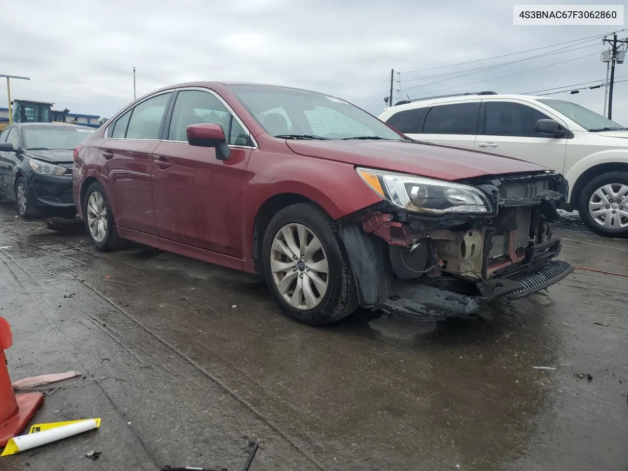 2015 Subaru Legacy 2.5I Premium VIN: 4S3BNAC67F3062860 Lot: 71114644