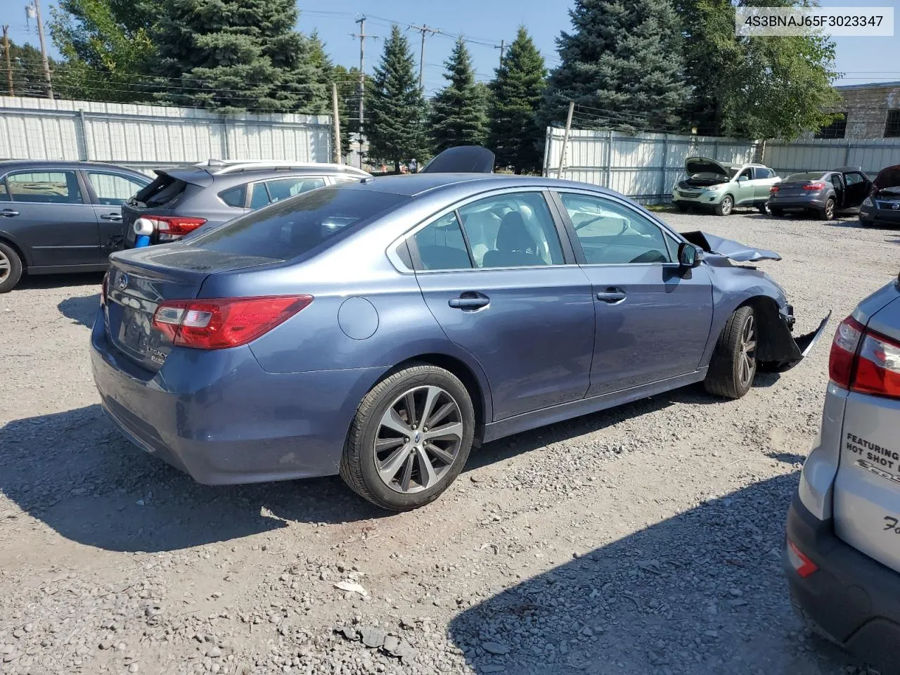 2015 Subaru Legacy 2.5I Limited VIN: 4S3BNAJ65F3023347 Lot: 71523374