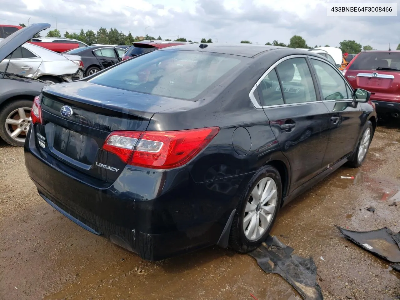 2015 Subaru Legacy 2.5I Premium VIN: 4S3BNBE64F3008466 Lot: 72145714