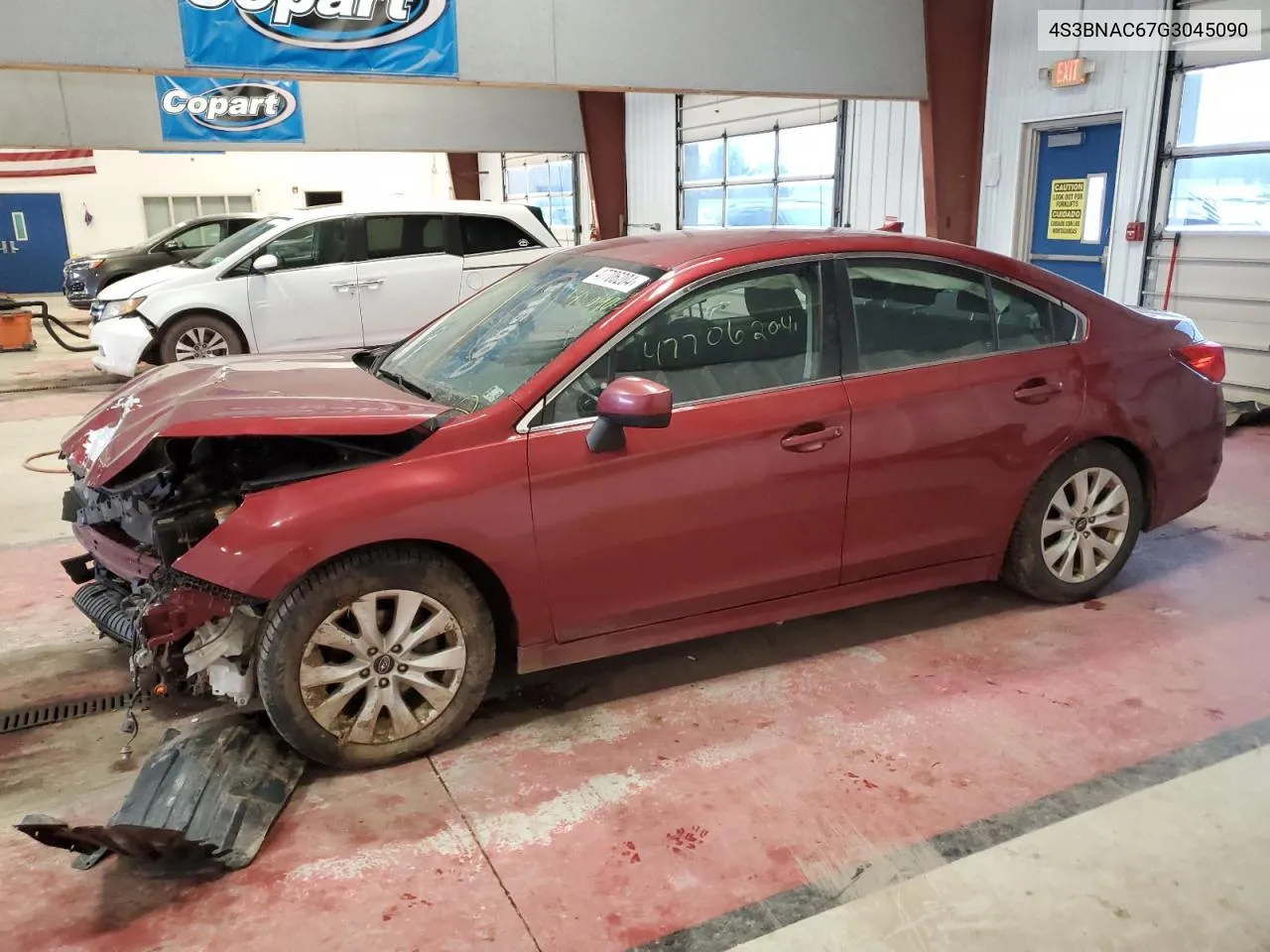 2016 Subaru Legacy 2.5I Premium VIN: 4S3BNAC67G3045090 Lot: 47706204