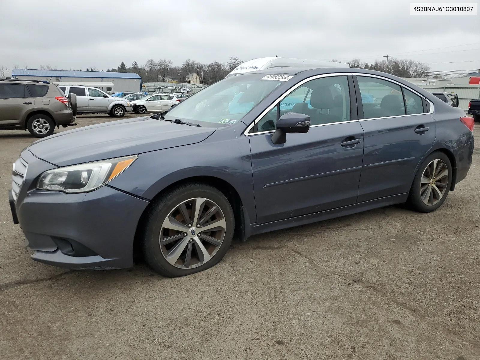 4S3BNAJ61G3010807 2016 Subaru Legacy 2.5I Limited