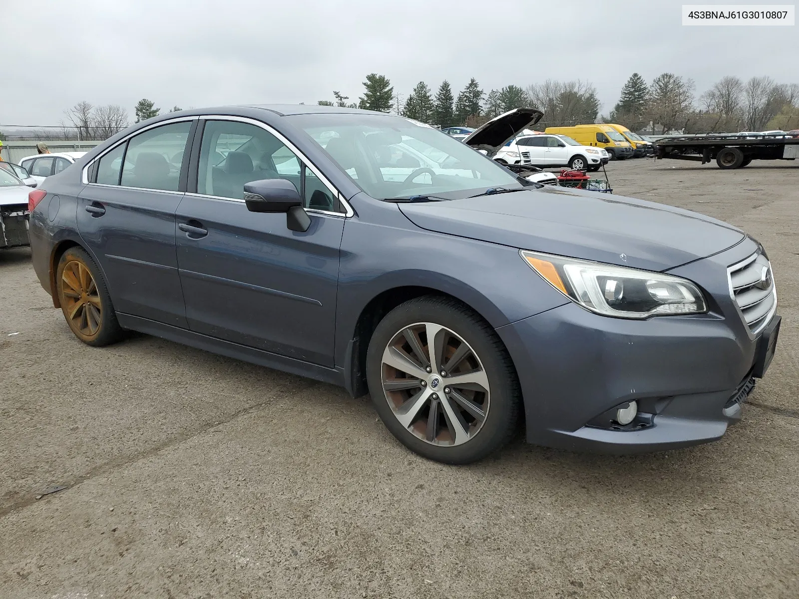 2016 Subaru Legacy 2.5I Limited VIN: 4S3BNAJ61G3010807 Lot: 48569564