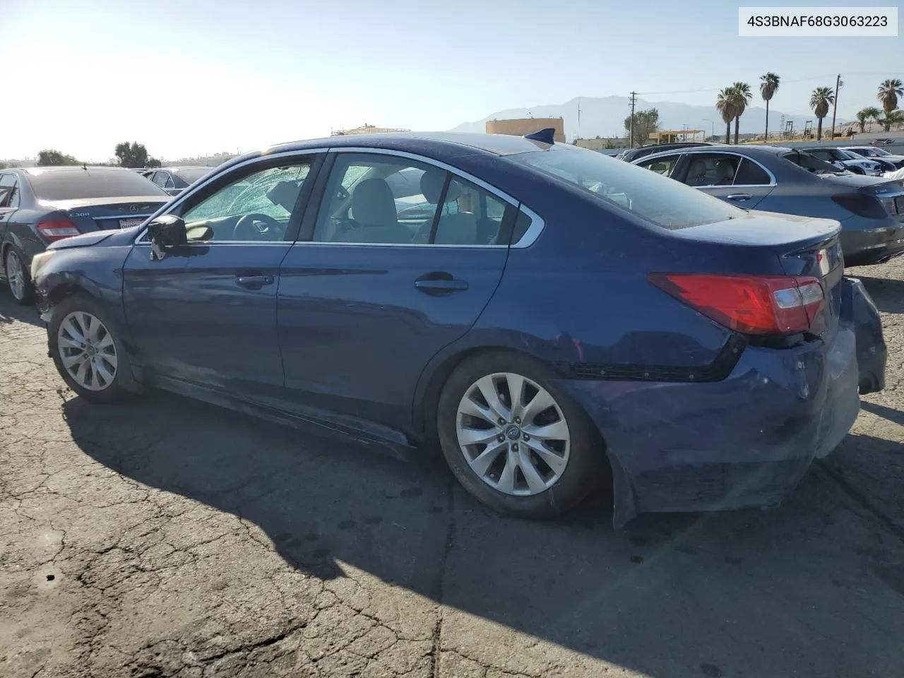 2016 Subaru Legacy 2.5I Premium VIN: 4S3BNAF68G3063223 Lot: 52697224