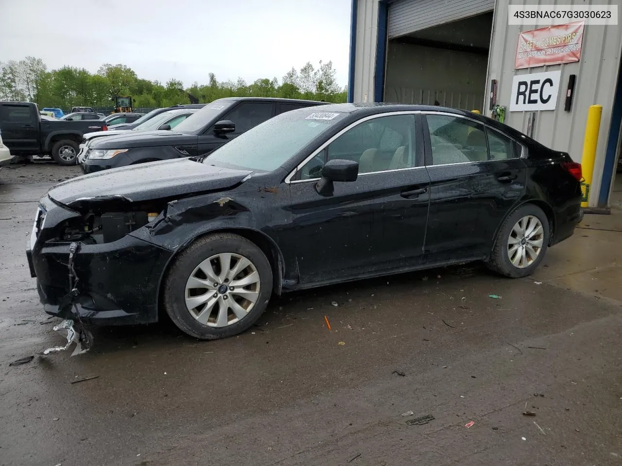 2016 Subaru Legacy 2.5I Premium VIN: 4S3BNAC67G3030623 Lot: 53430844