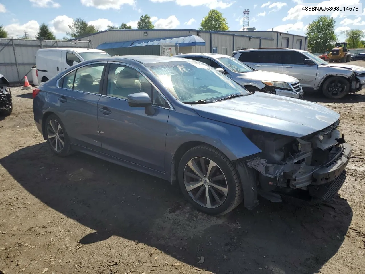 4S3BNAJ63G3014678 2016 Subaru Legacy 2.5I Limited