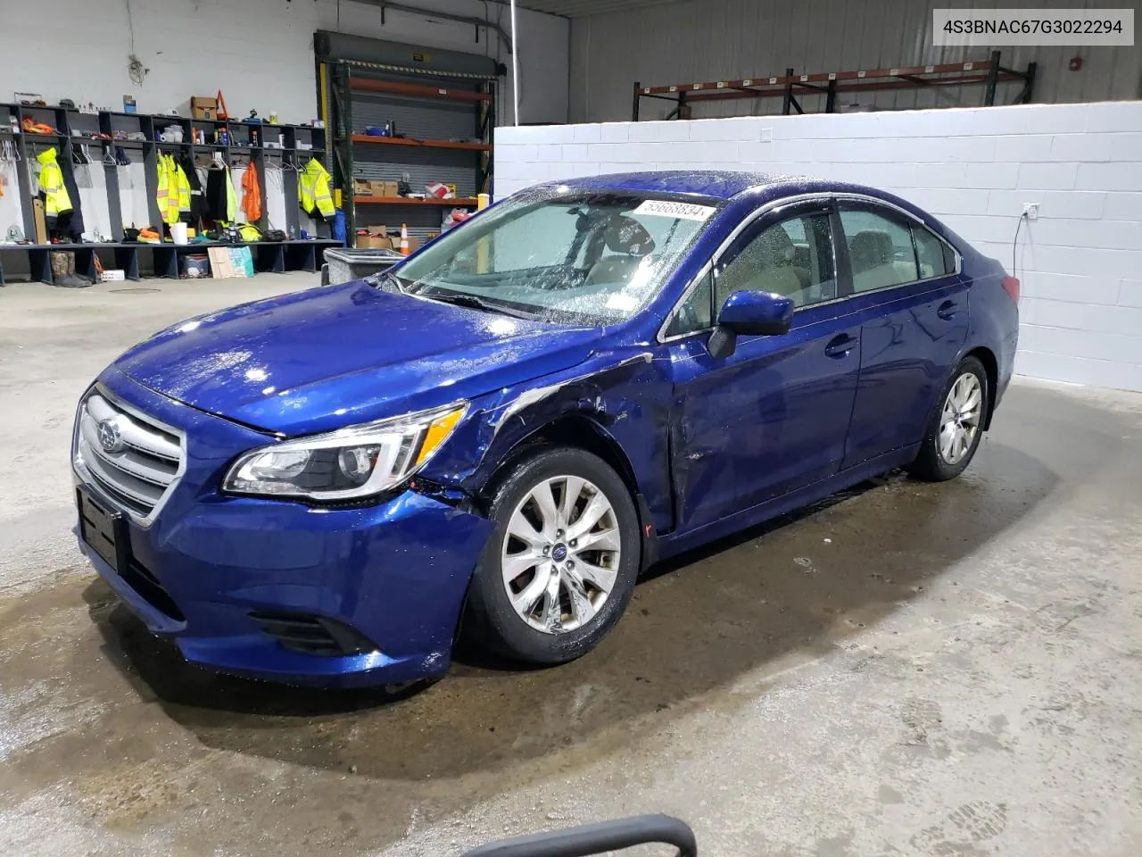 2016 Subaru Legacy 2.5I Premium VIN: 4S3BNAC67G3022294 Lot: 55668834