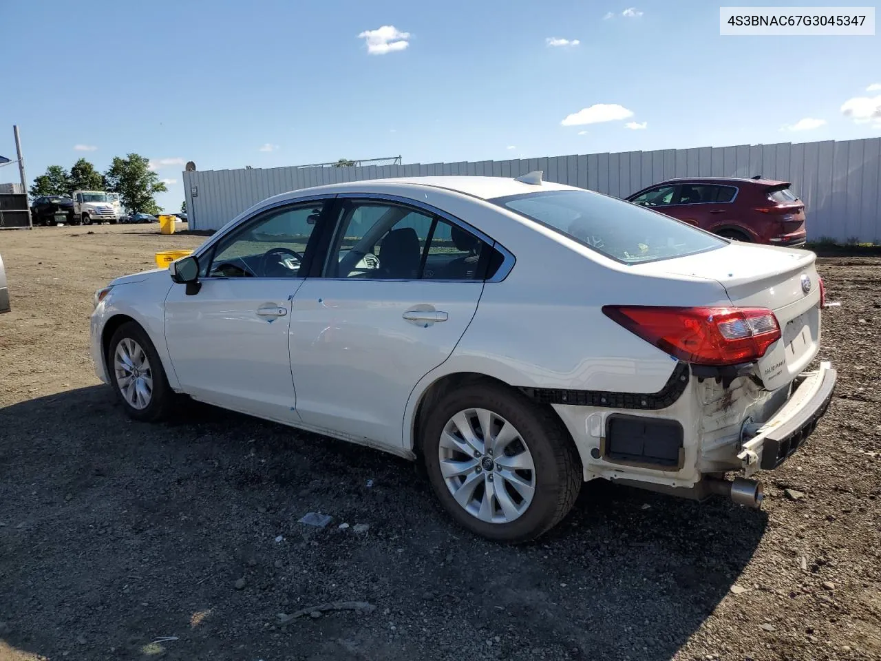 2016 Subaru Legacy 2.5I Premium VIN: 4S3BNAC67G3045347 Lot: 56641114