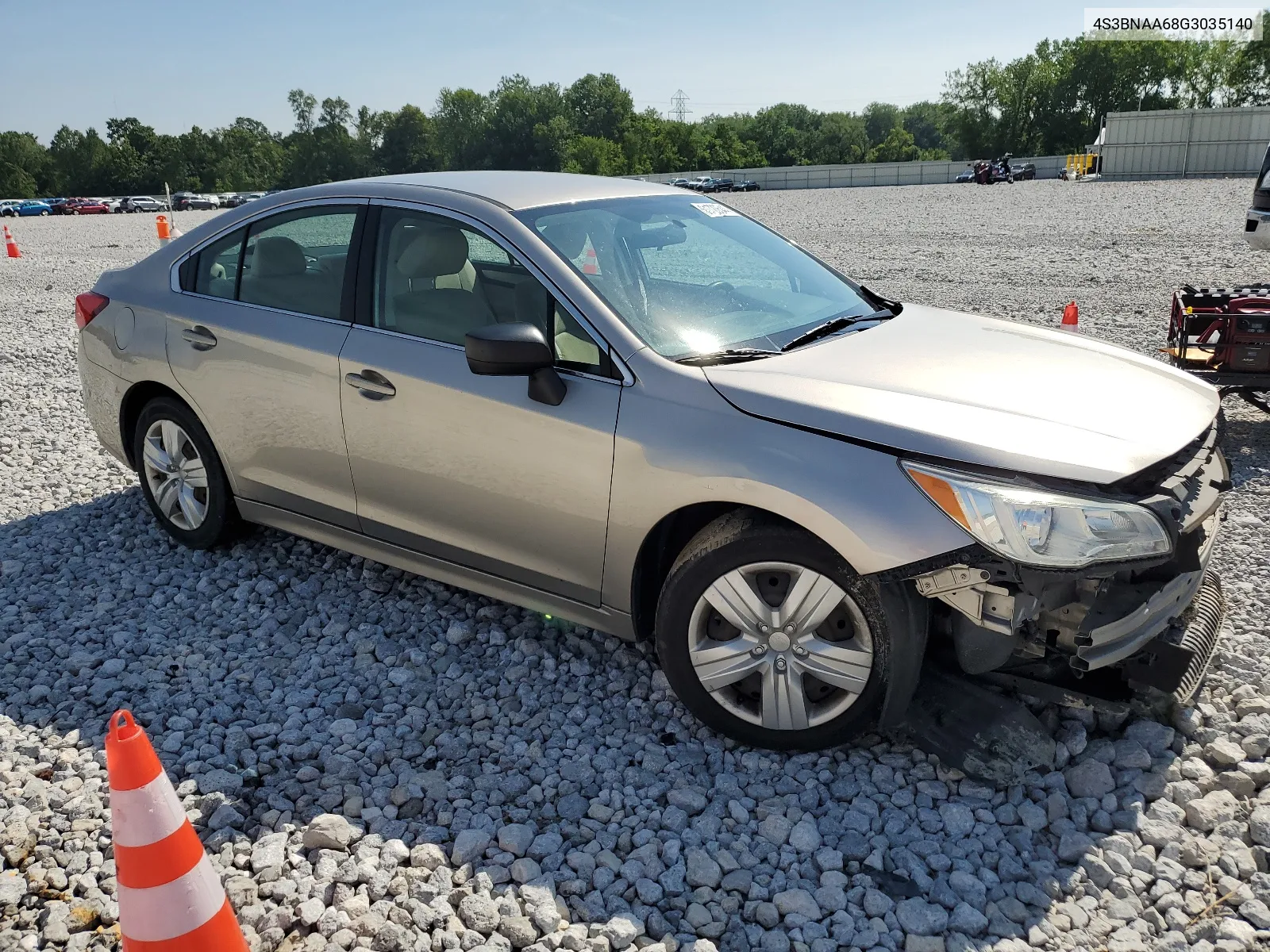 4S3BNAA68G3035140 2016 Subaru Legacy 2.5I