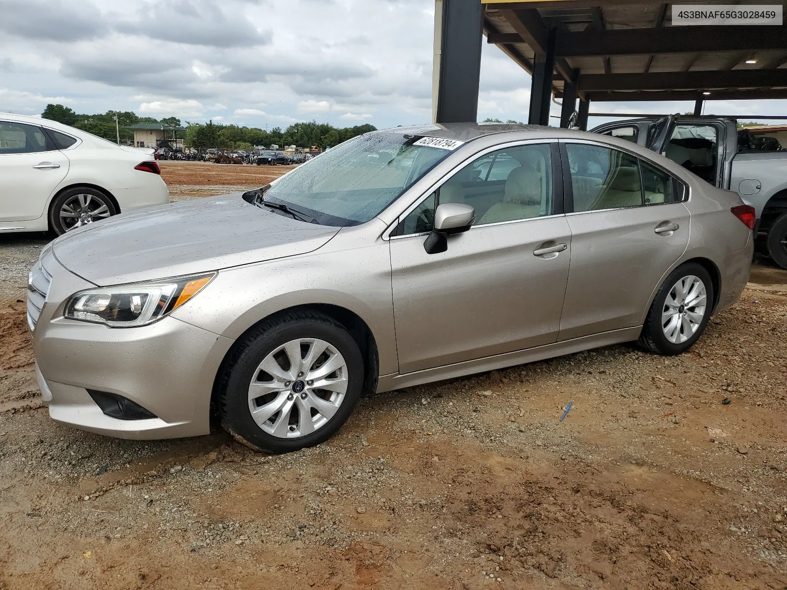 2016 Subaru Legacy 2.5I Premium VIN: 4S3BNAF65G3028459 Lot: 62818794