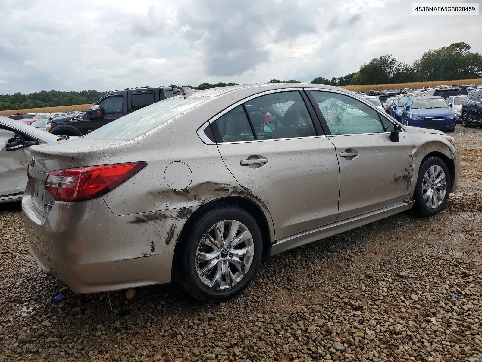 2016 Subaru Legacy 2.5I Premium VIN: 4S3BNAF65G3028459 Lot: 62818794