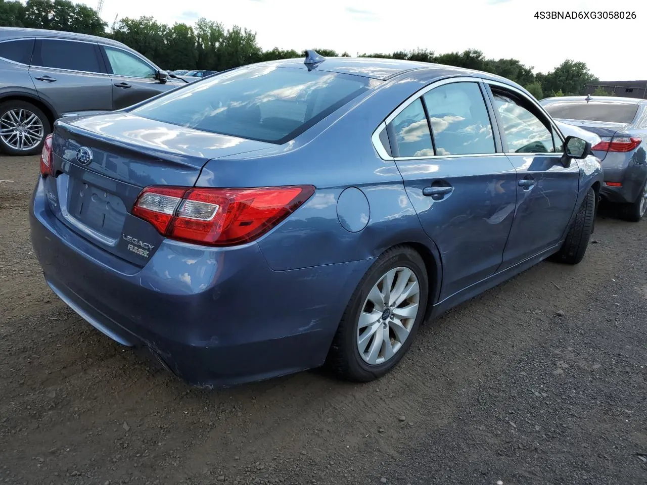 2016 Subaru Legacy 2.5I Premium VIN: 4S3BNAD6XG3058026 Lot: 63360174