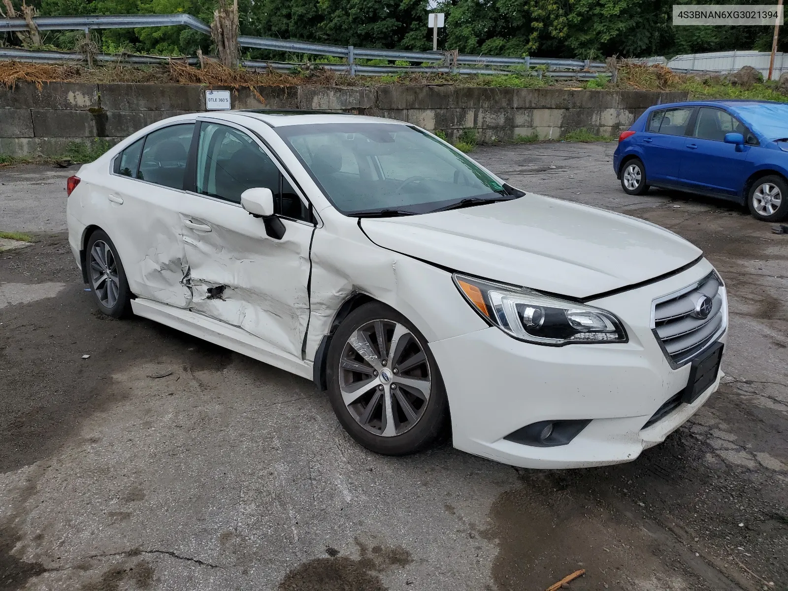 2016 Subaru Legacy 2.5I Limited VIN: 4S3BNAN6XG3021394 Lot: 64145764