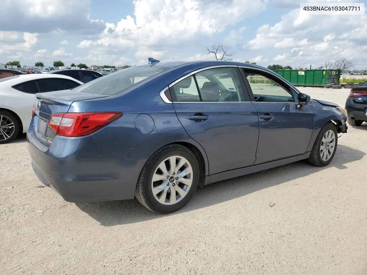 2016 Subaru Legacy 2.5I Premium VIN: 4S3BNAC61G3047711 Lot: 64244684