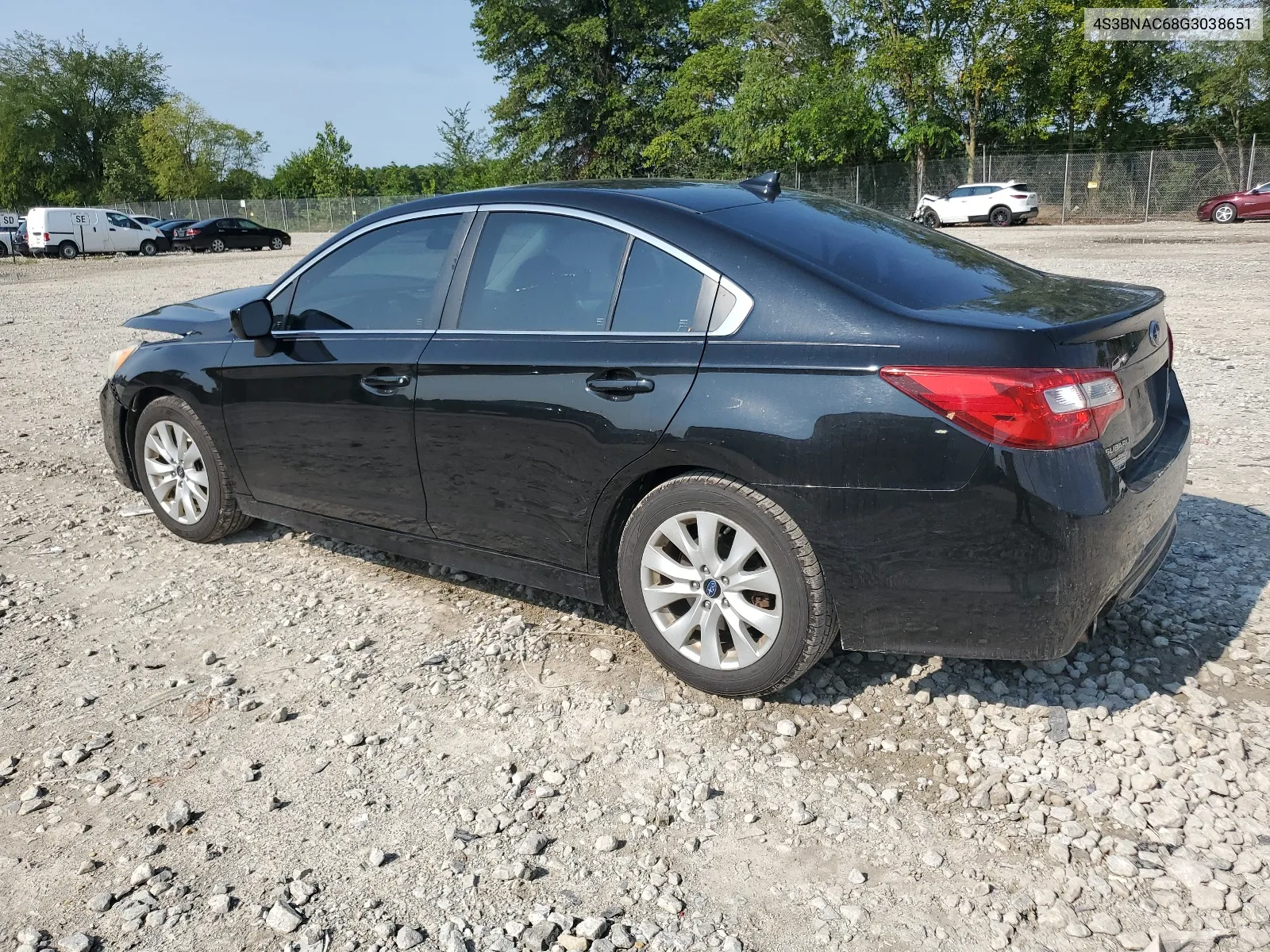 2016 Subaru Legacy 2.5I Premium VIN: 4S3BNAC68G3038651 Lot: 65510744