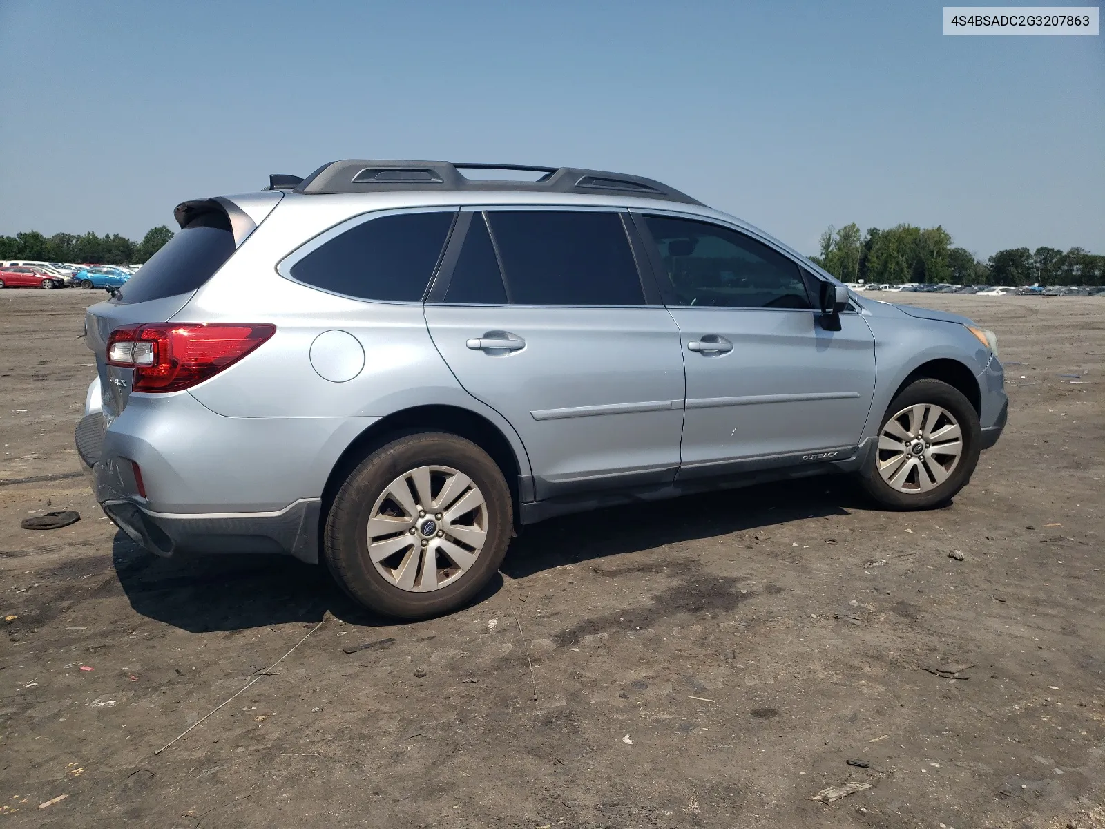 2016 Subaru Outback 2.5I Premium VIN: 4S4BSADC2G3207863 Lot: 65732004