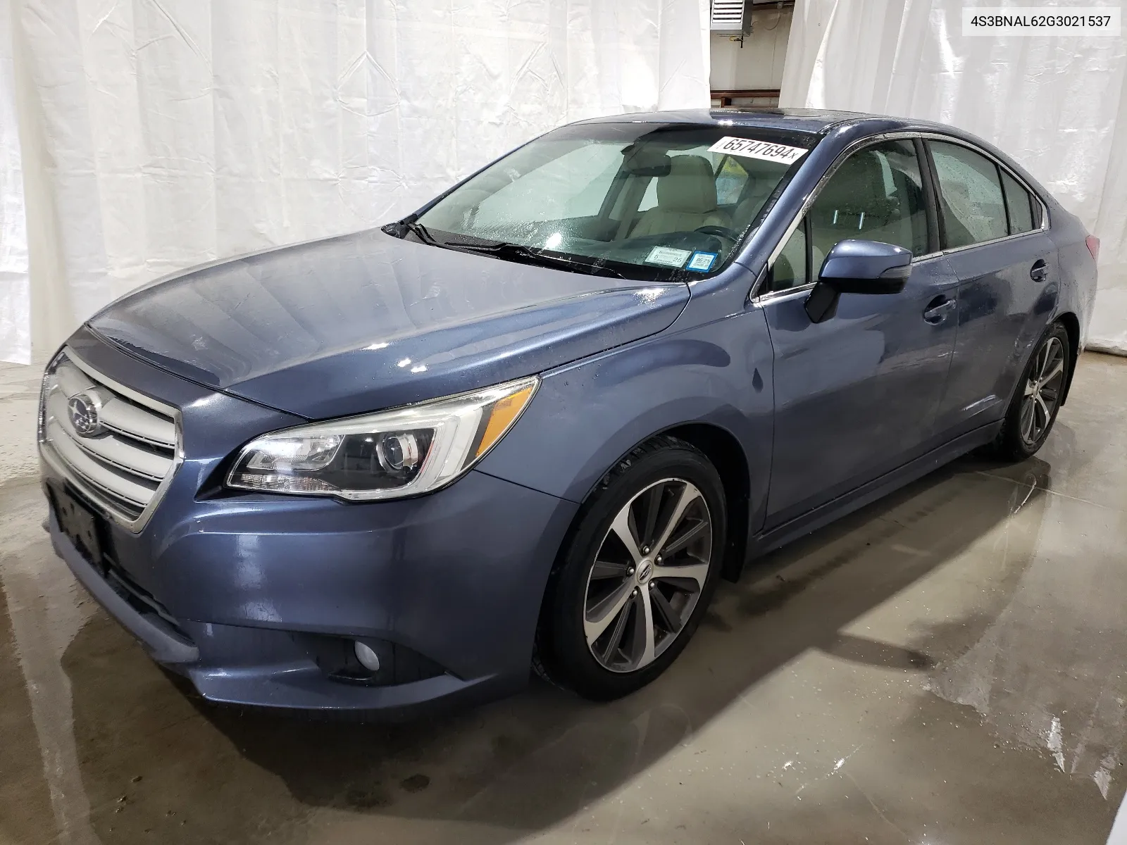 4S3BNAL62G3021537 2016 Subaru Legacy 2.5I Limited