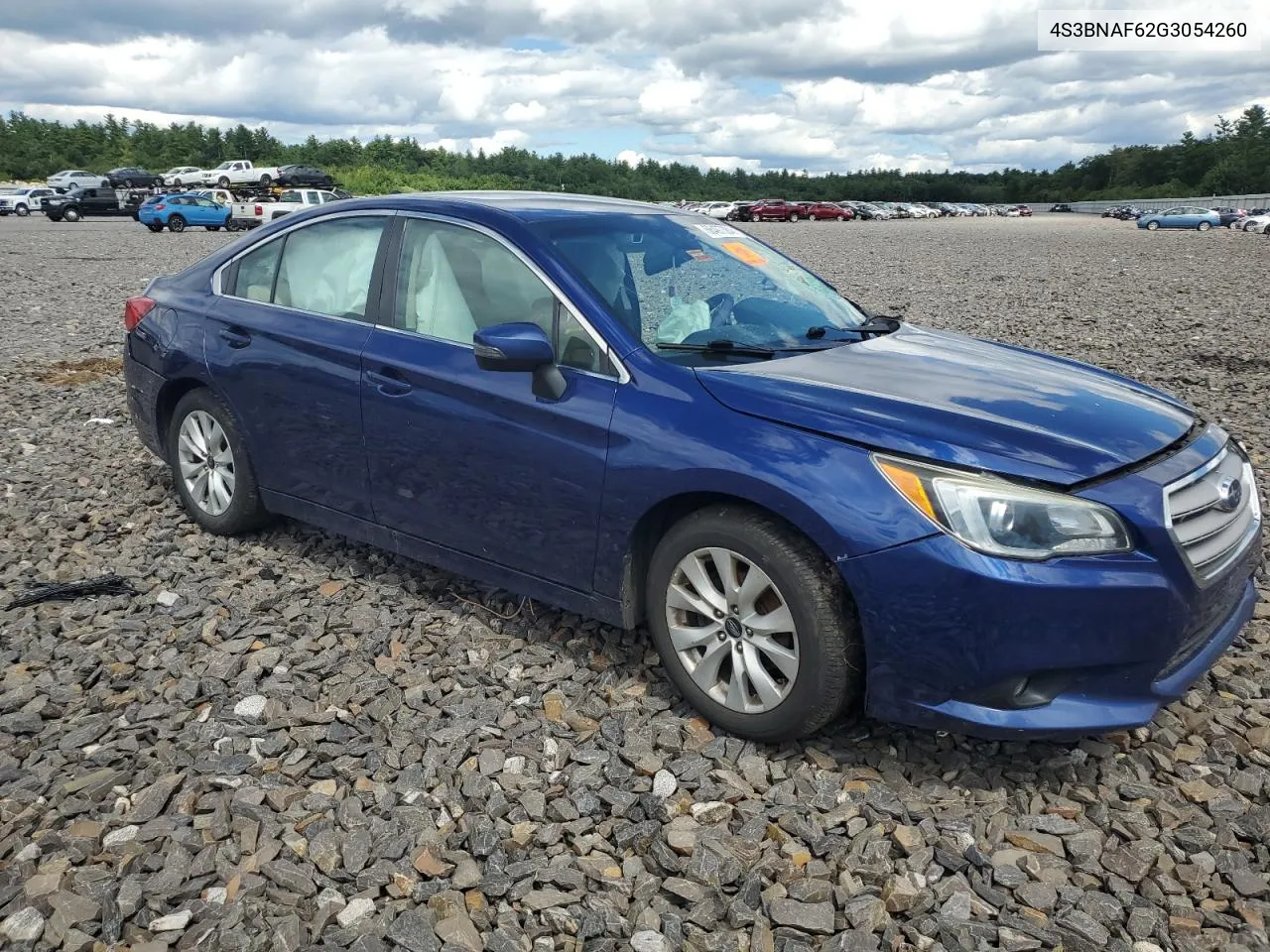 2016 Subaru Legacy 2.5I Premium VIN: 4S3BNAF62G3054260 Lot: 66497384