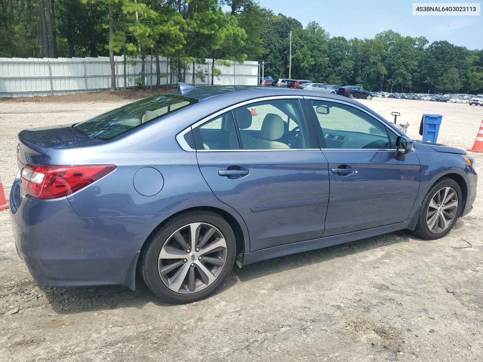 2016 Subaru Legacy 2.5I Limited VIN: 4S3BNAL64G3023113 Lot: 67017344