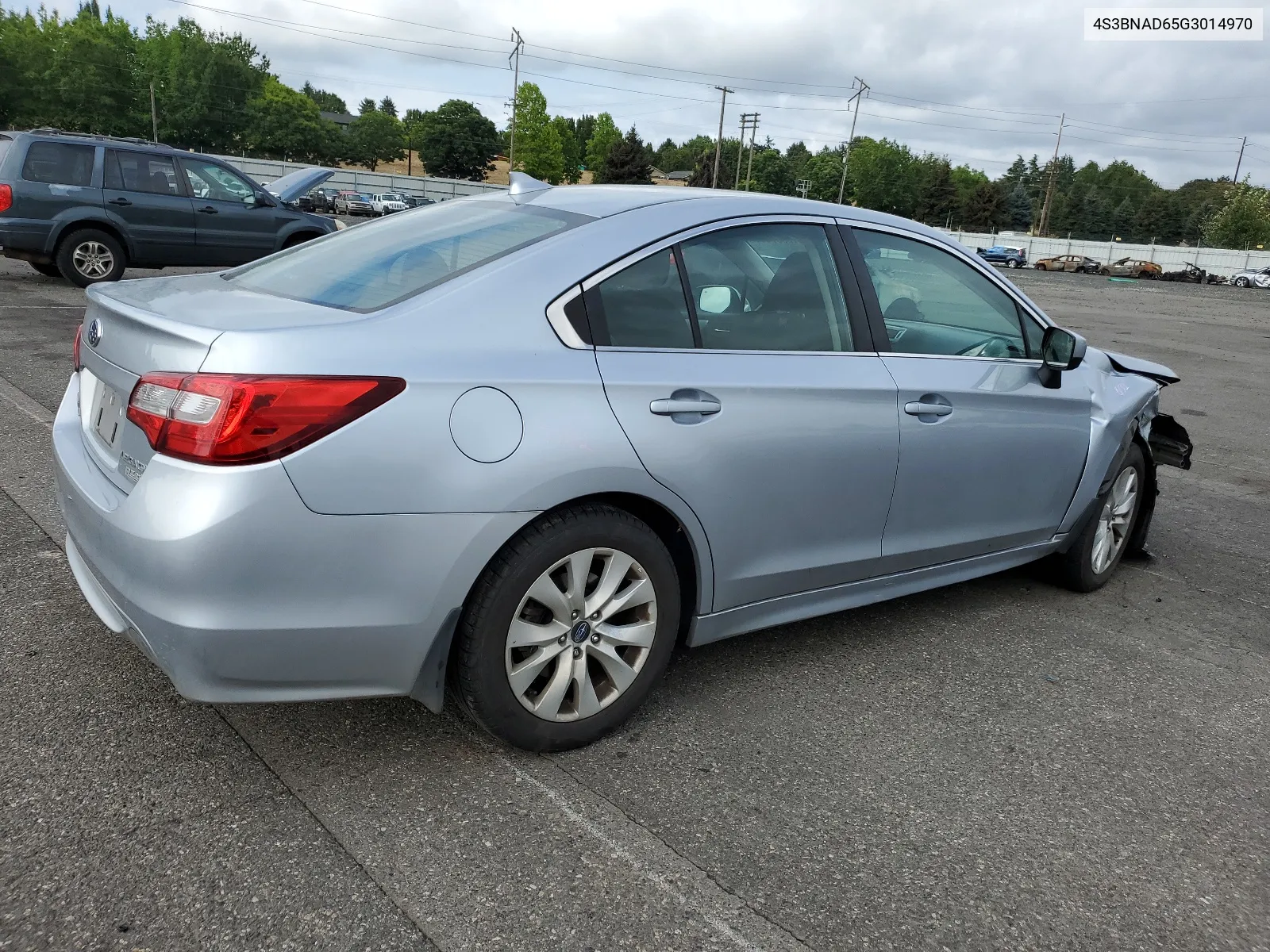 2016 Subaru Legacy 2.5I Premium VIN: 4S3BNAD65G3014970 Lot: 67338744