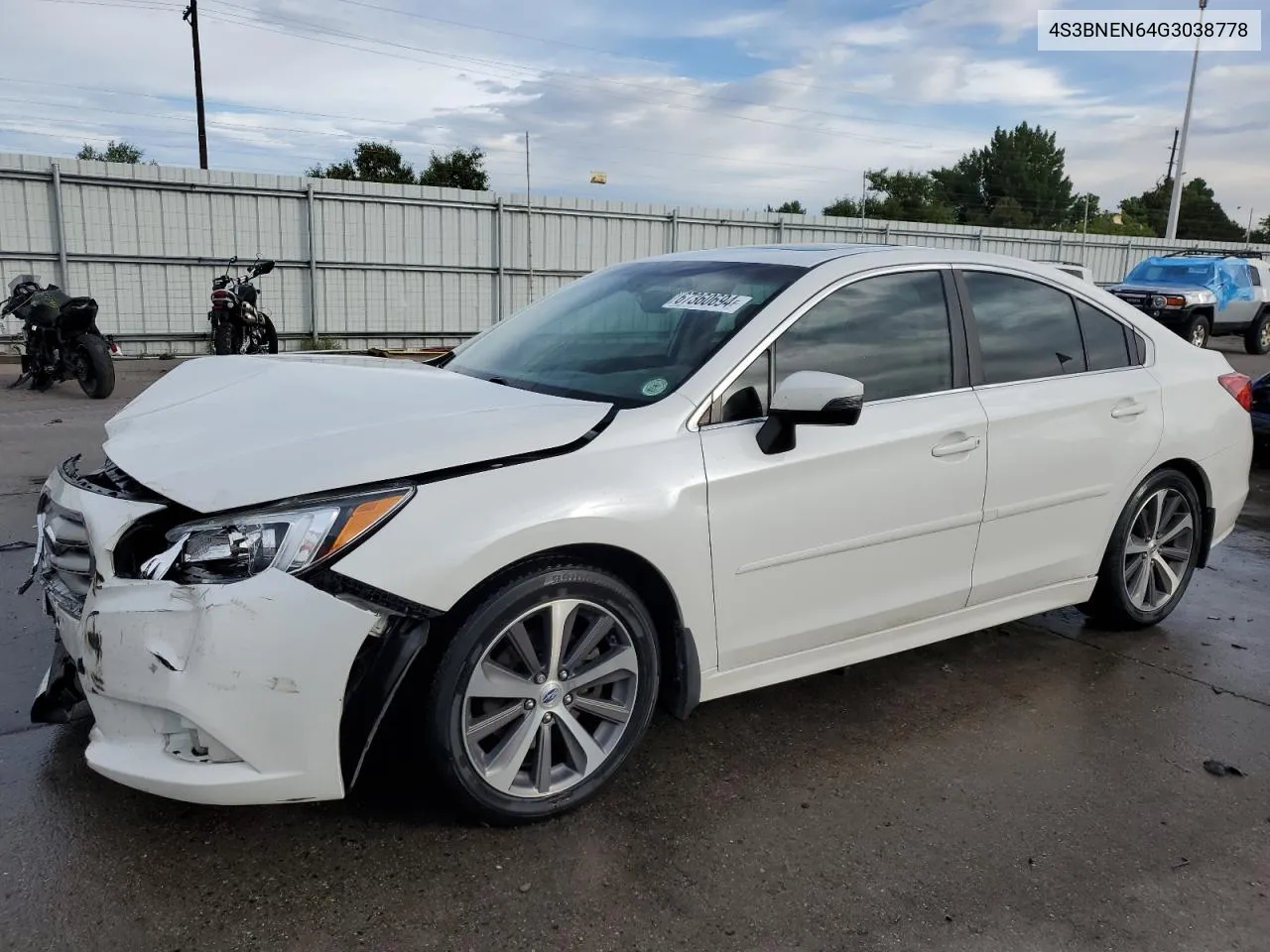 4S3BNEN64G3038778 2016 Subaru Legacy 3.6R Limited