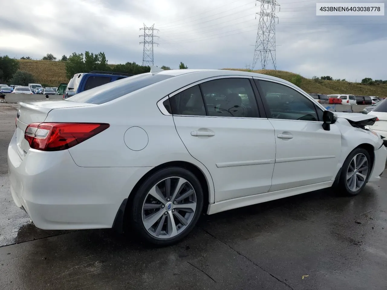 2016 Subaru Legacy 3.6R Limited VIN: 4S3BNEN64G3038778 Lot: 67360694