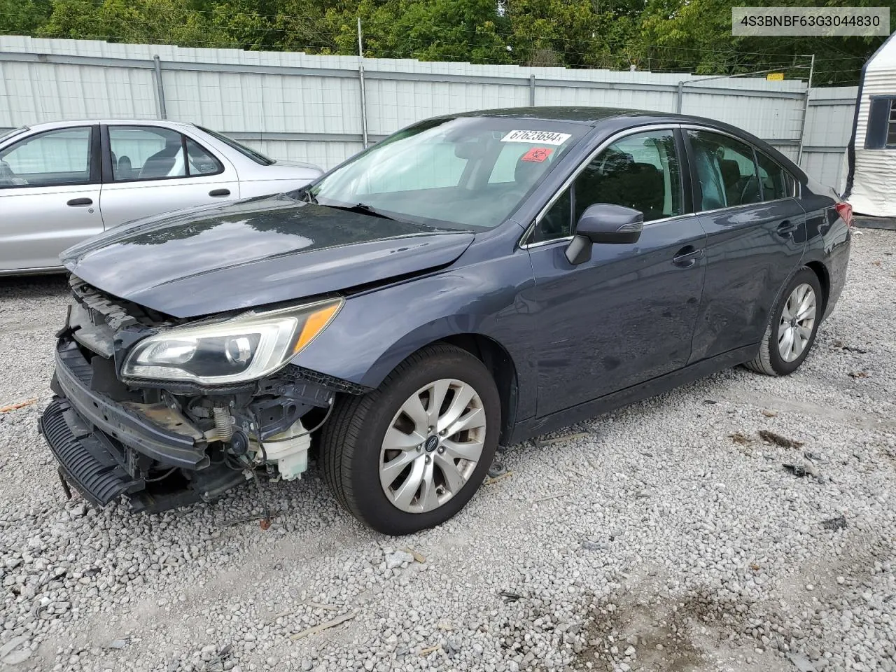 2016 Subaru Legacy 2.5I Premium VIN: 4S3BNBF63G3044830 Lot: 67623694