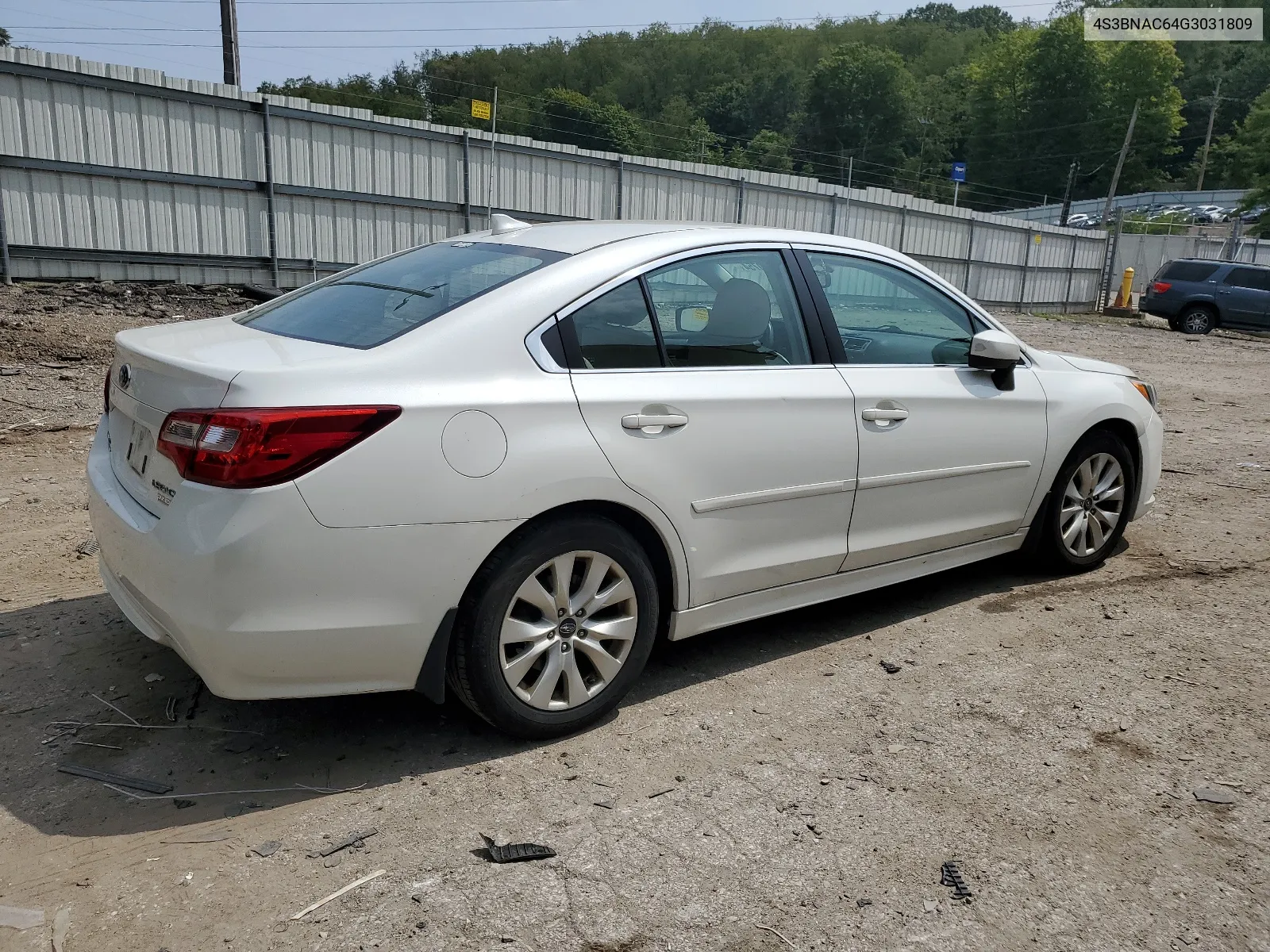 2016 Subaru Legacy 2.5I Premium VIN: 4S3BNAC64G3031809 Lot: 67639754