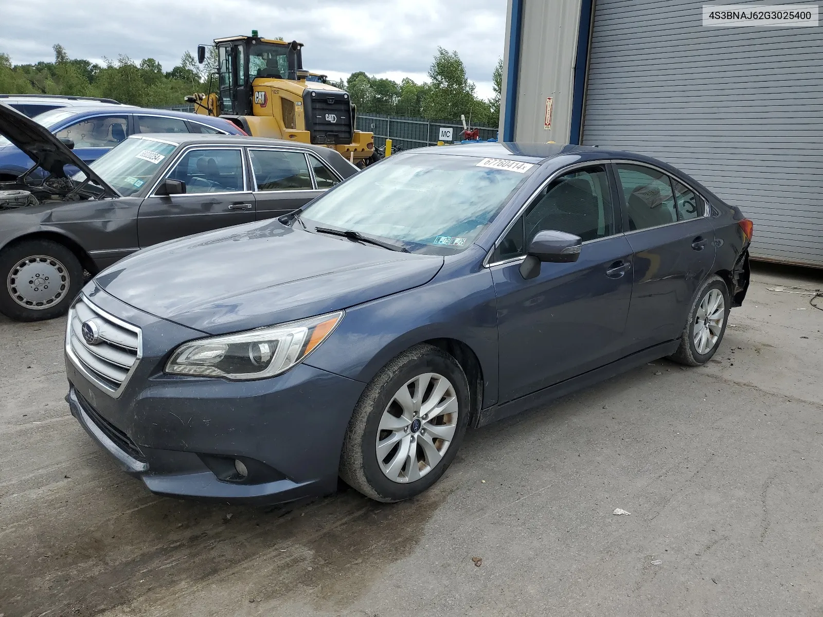 2016 Subaru Legacy 2.5I Limited VIN: 4S3BNAJ62G3025400 Lot: 67760414