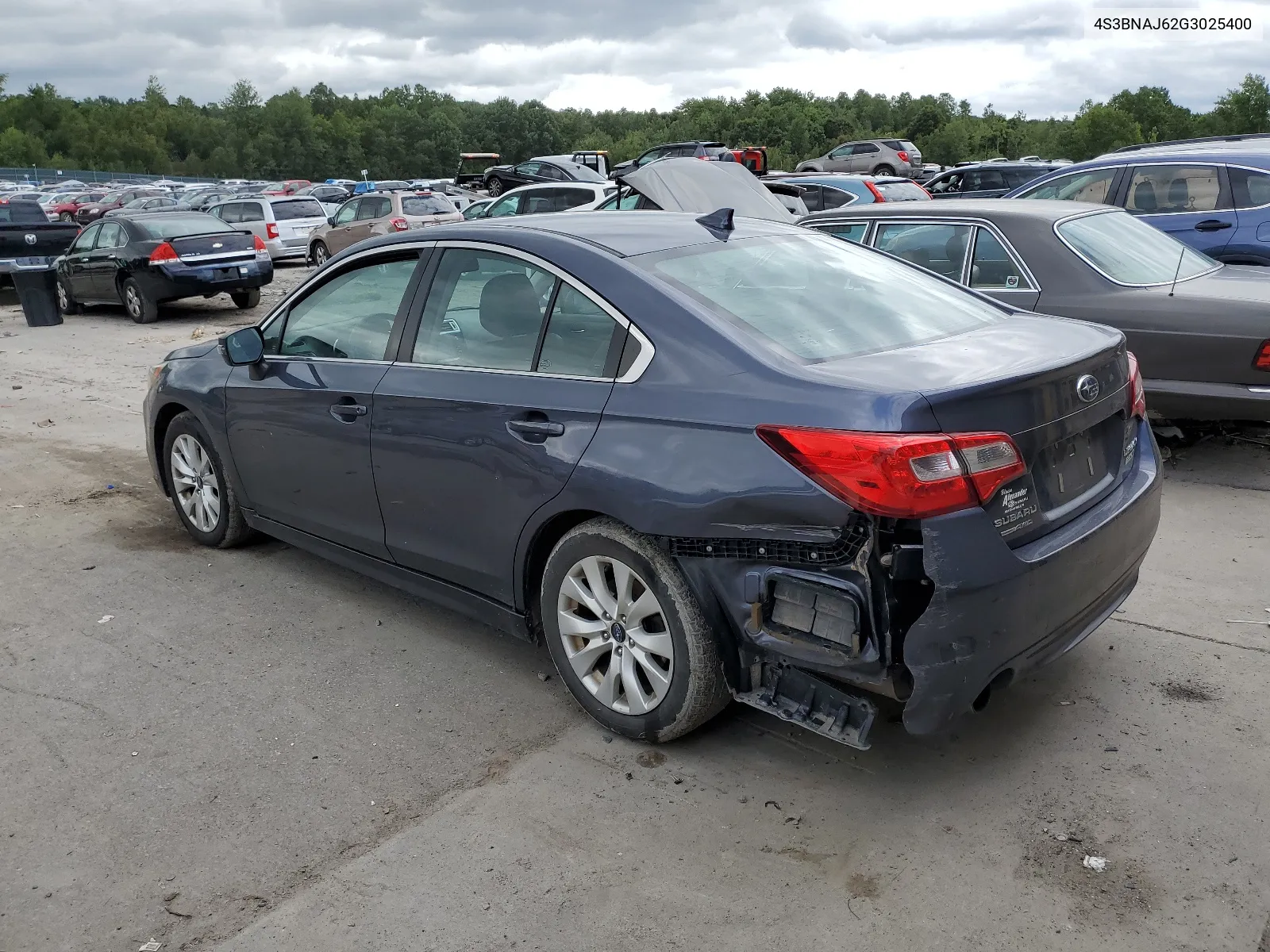 2016 Subaru Legacy 2.5I Limited VIN: 4S3BNAJ62G3025400 Lot: 67760414