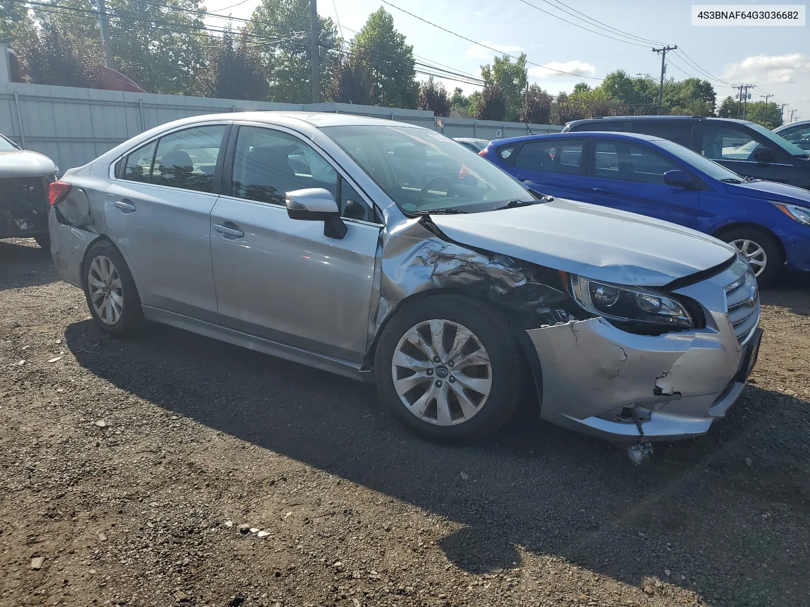 2016 Subaru Legacy 2.5I Premium VIN: 4S3BNAF64G3036682 Lot: 67763964