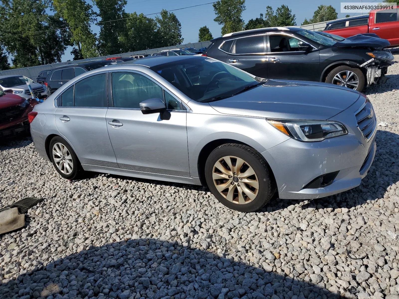 2016 Subaru Legacy 2.5I Premium VIN: 4S3BNAF63G3039914 Lot: 67893424