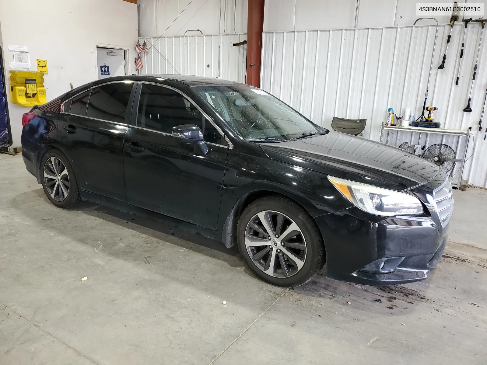 2016 Subaru Legacy 2.5I Limited VIN: 4S3BNAN61G3002510 Lot: 67901814