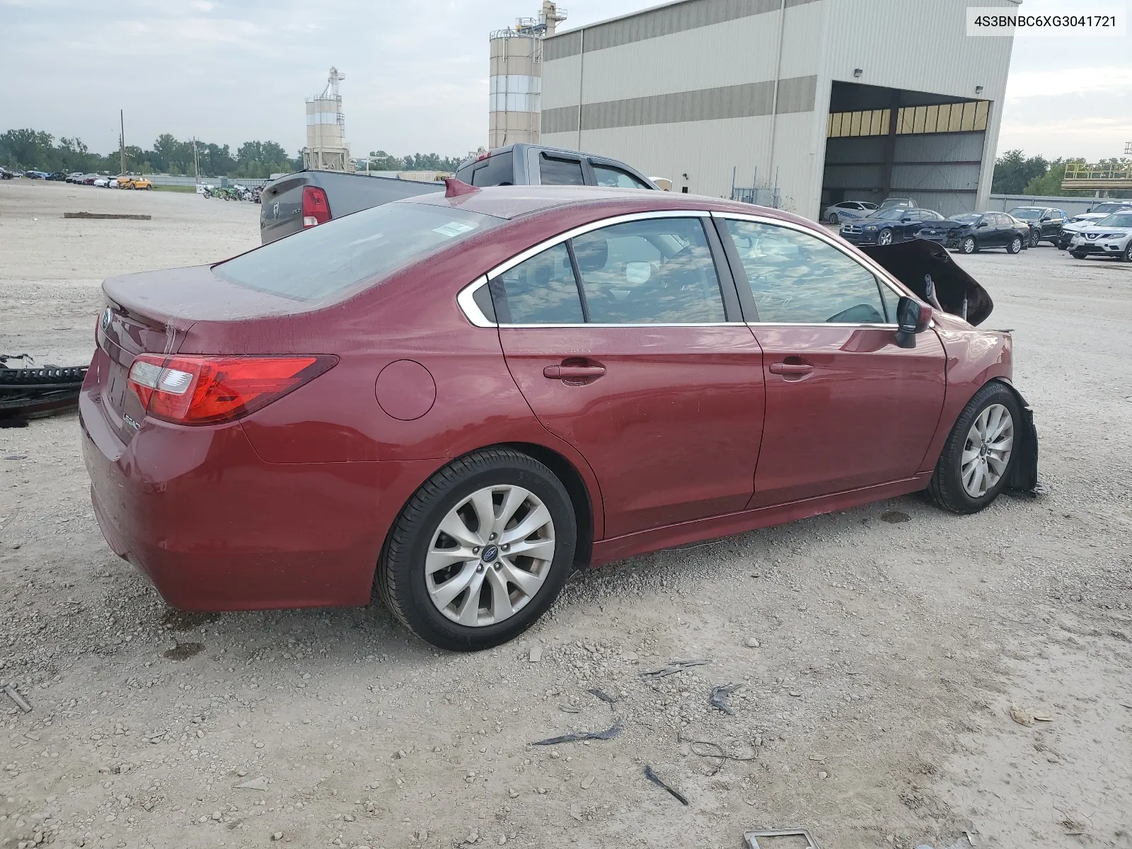 2016 Subaru Legacy 2.5I Premium VIN: 4S3BNBC6XG3041721 Lot: 68055214