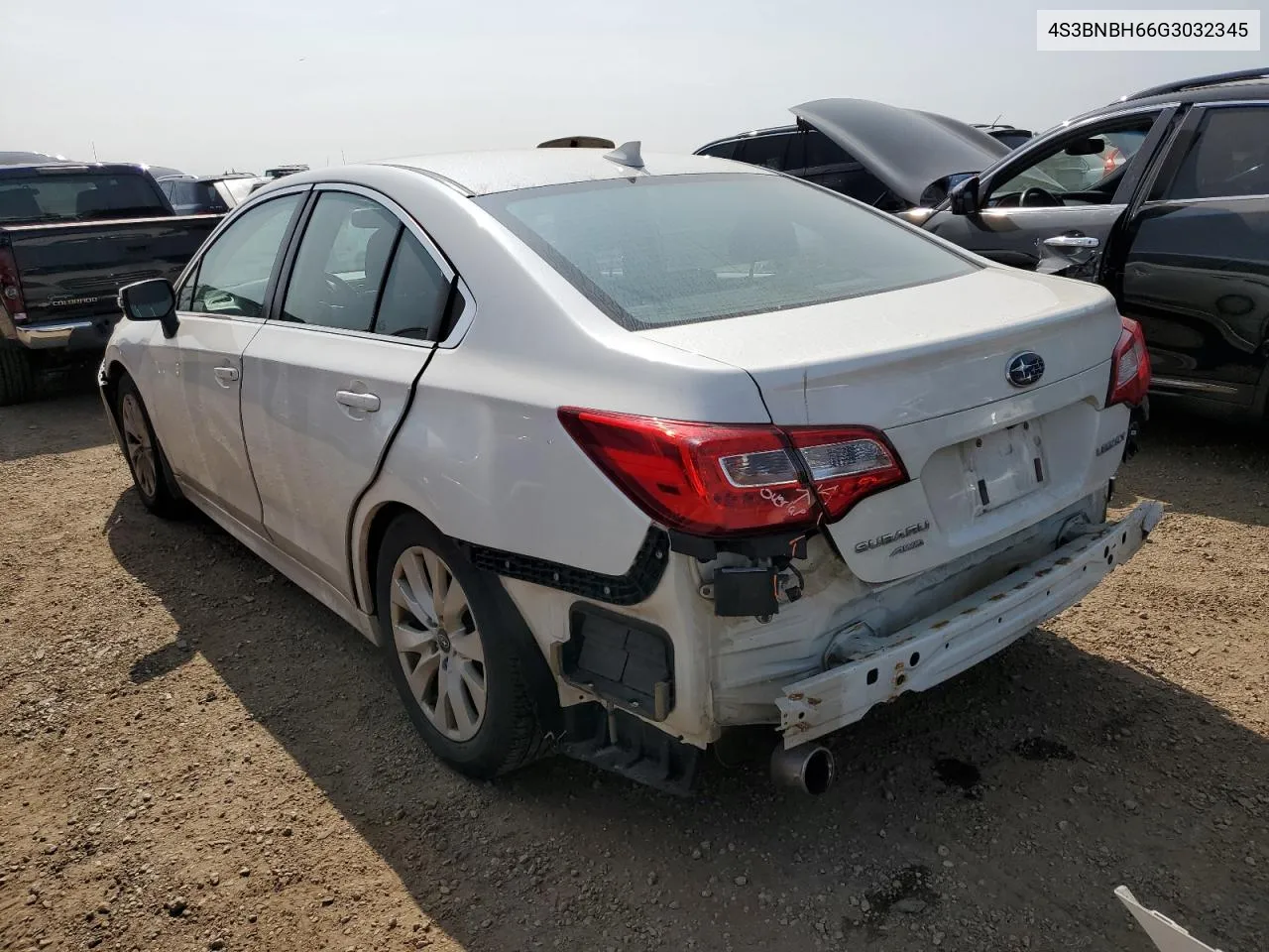 2016 Subaru Legacy 2.5I Premium VIN: 4S3BNBH66G3032345 Lot: 68122874