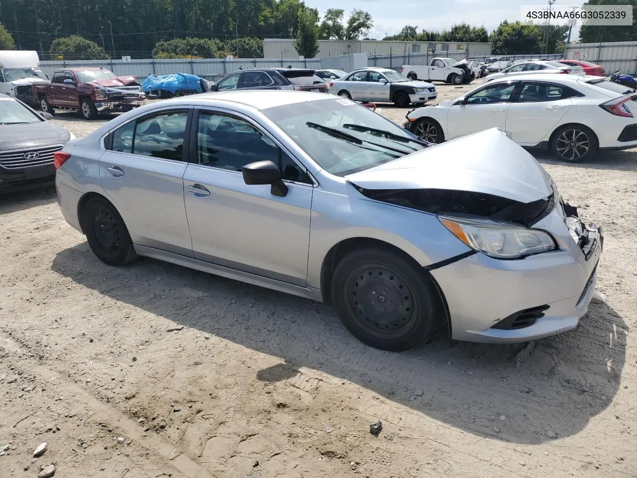 2016 Subaru Legacy 2.5I VIN: 4S3BNAA66G3052339 Lot: 68294134