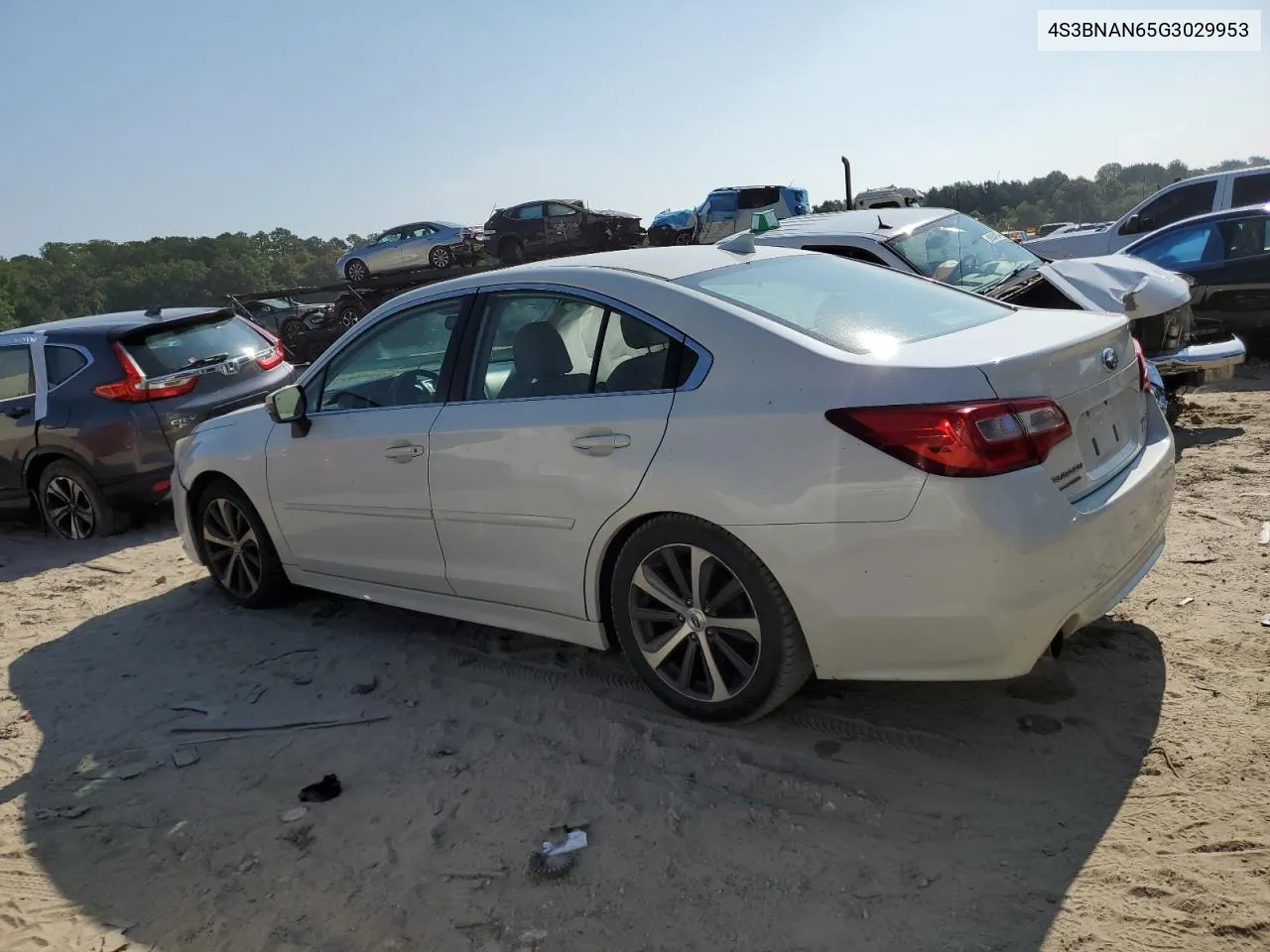 4S3BNAN65G3029953 2016 Subaru Legacy 2.5I Limited