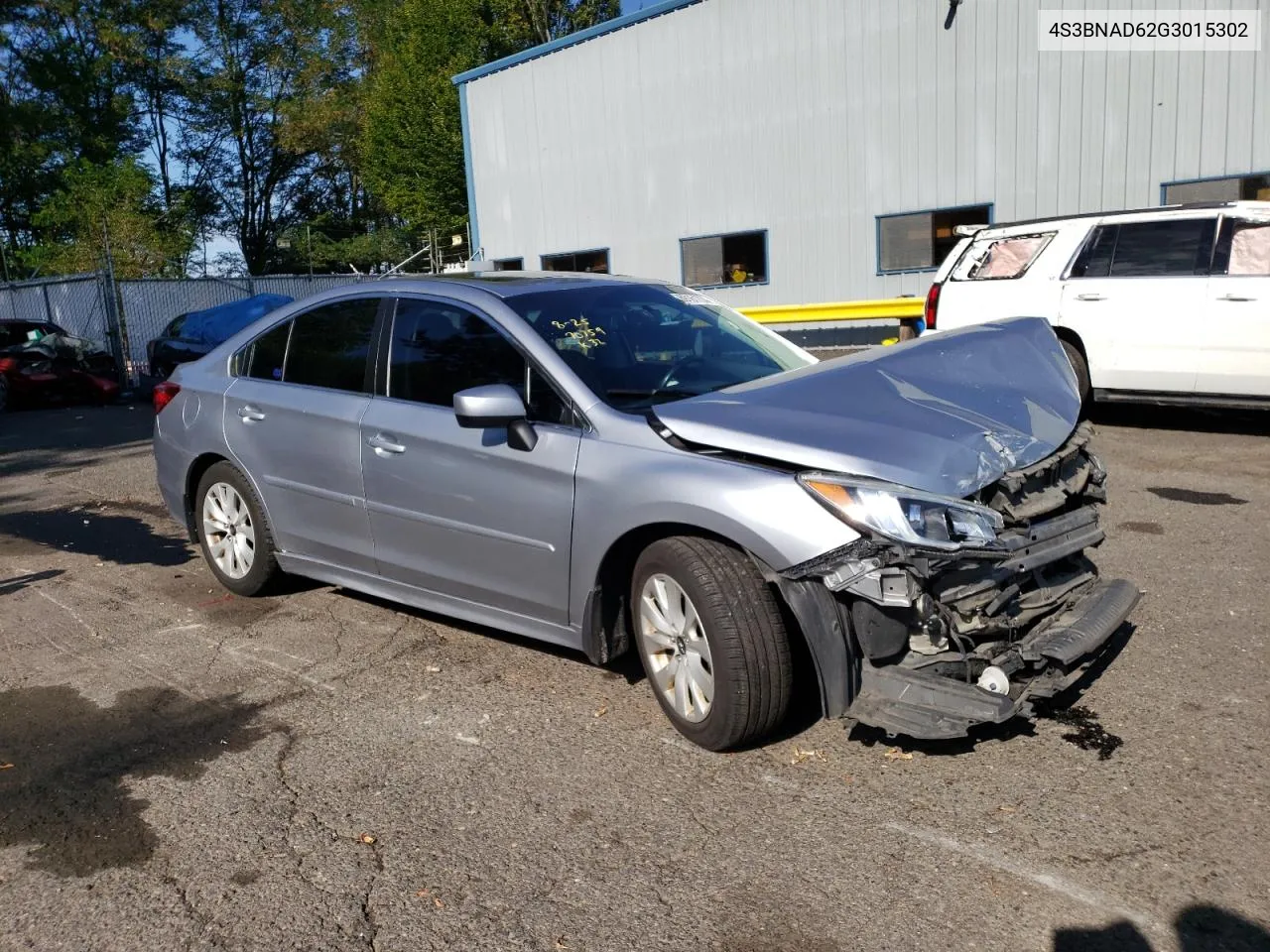 2016 Subaru Legacy 2.5I Premium VIN: 4S3BNAD62G3015302 Lot: 69161704