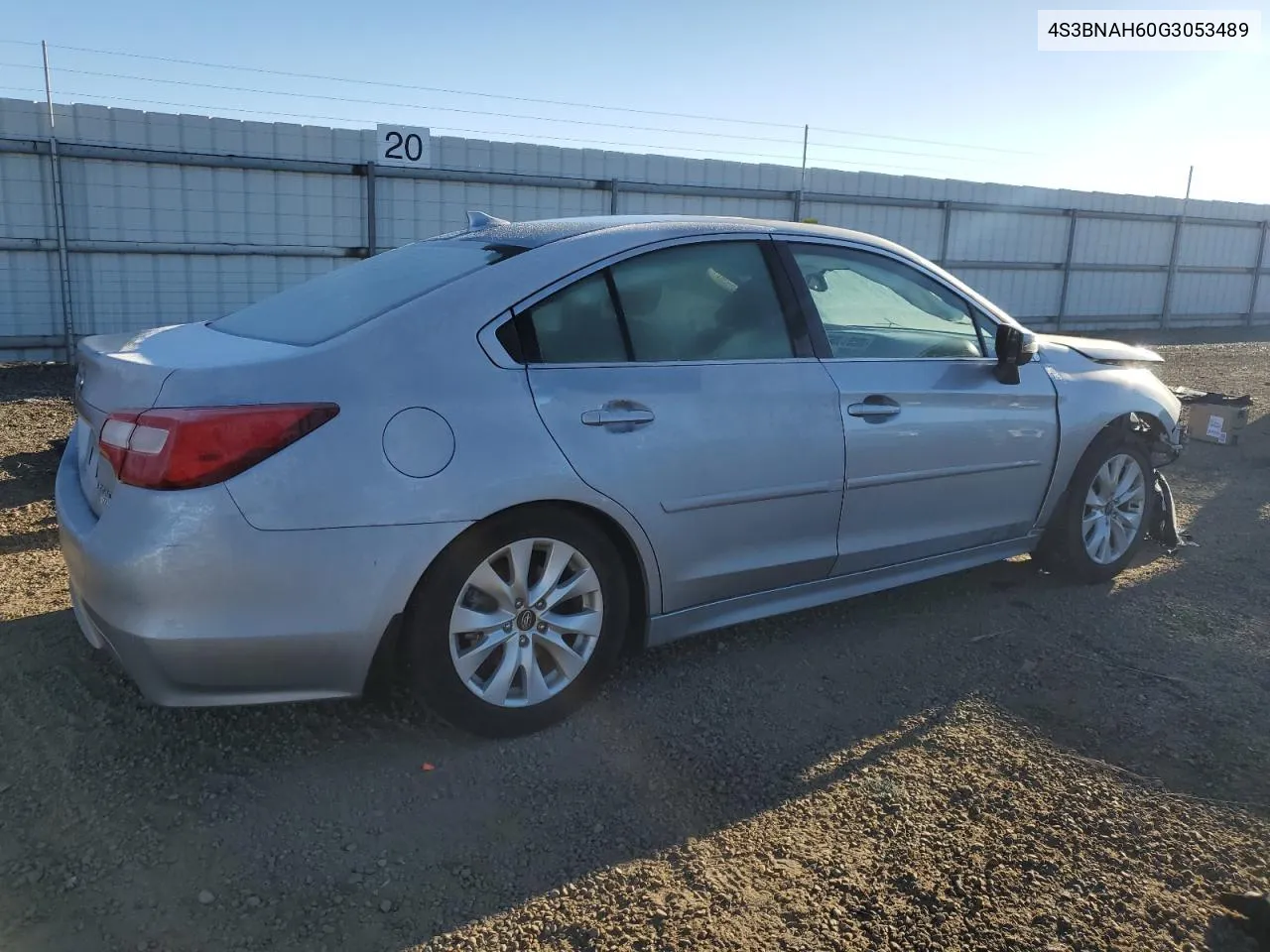 2016 Subaru Legacy 2.5I Premium VIN: 4S3BNAH60G3053489 Lot: 69964364