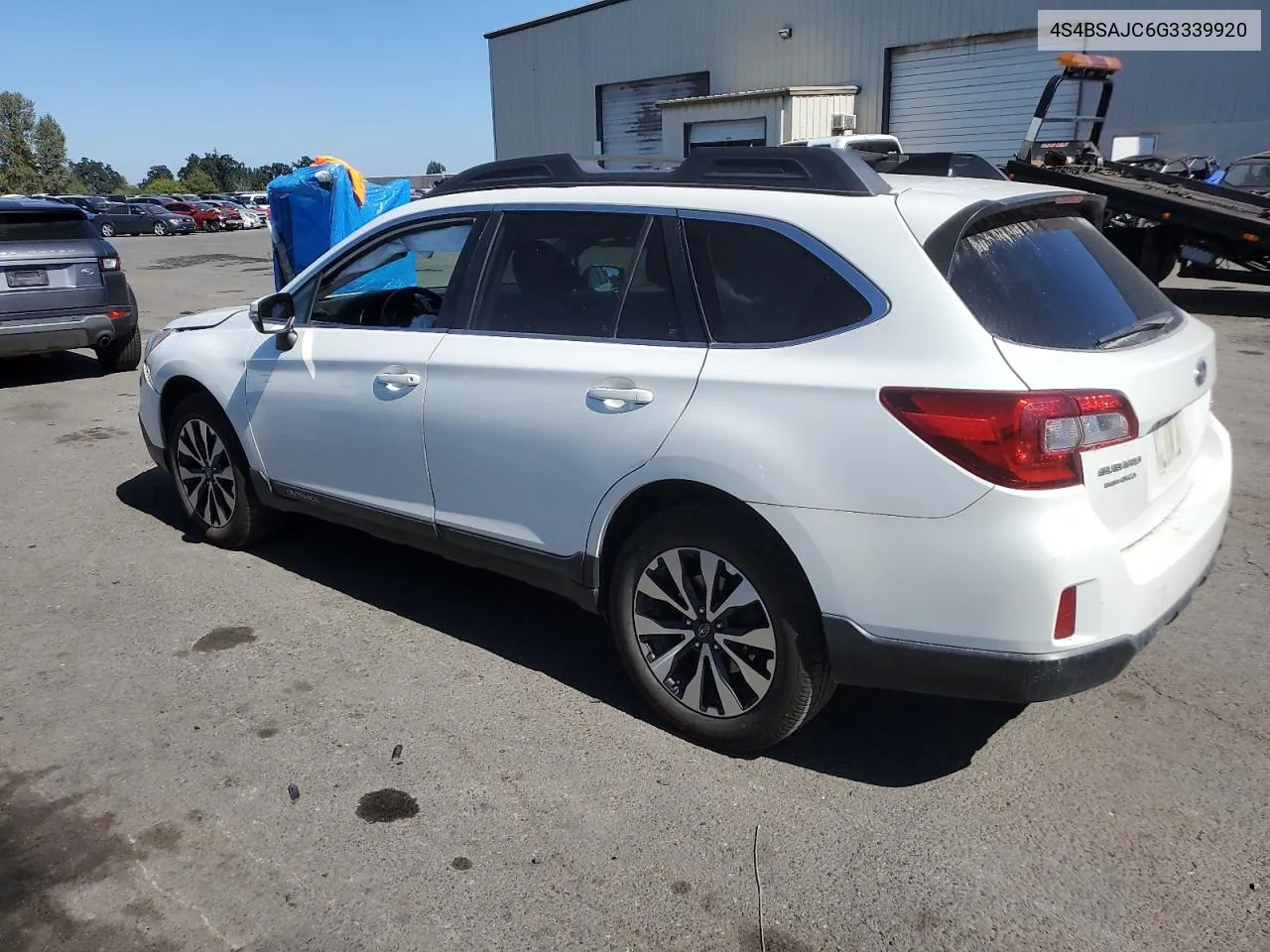 2016 Subaru Outback 2.5I Limited VIN: 4S4BSAJC6G3339920 Lot: 69980174