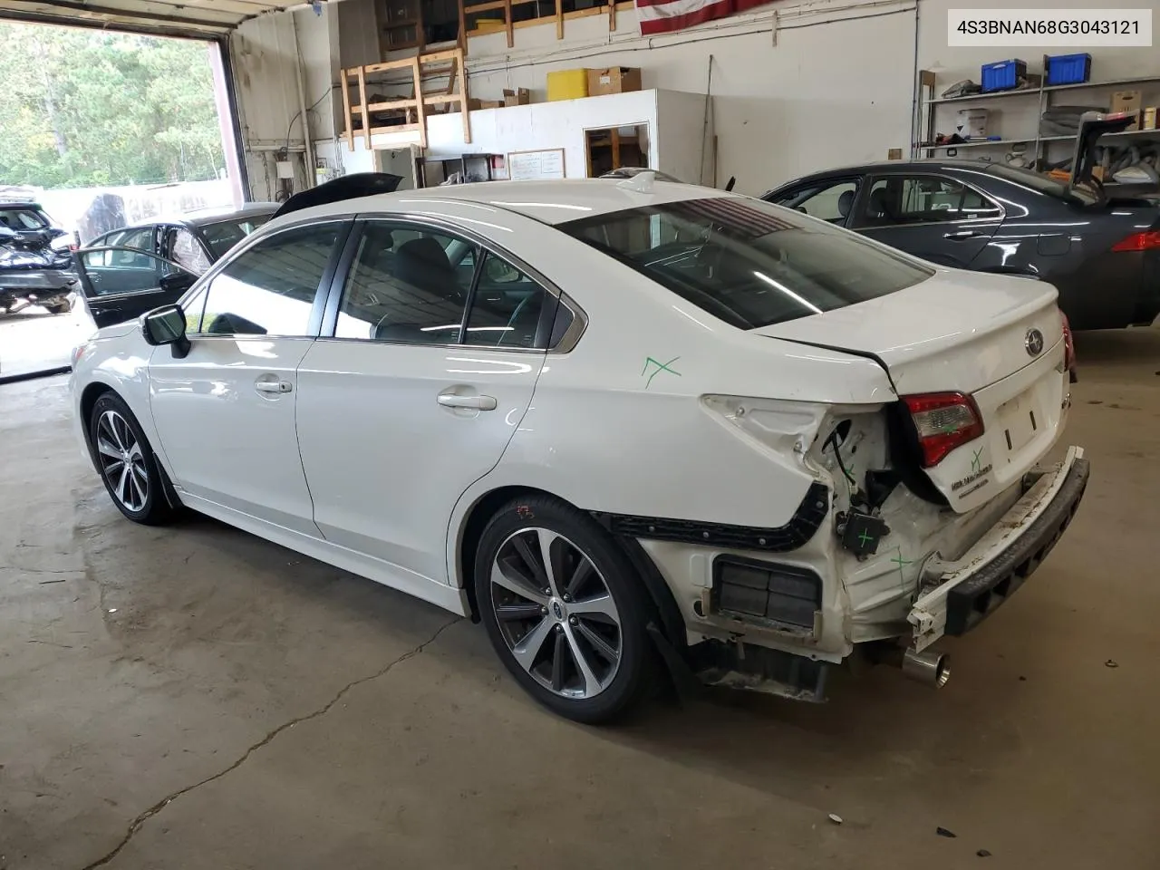 2016 Subaru Legacy 2.5I Limited VIN: 4S3BNAN68G3043121 Lot: 70757444