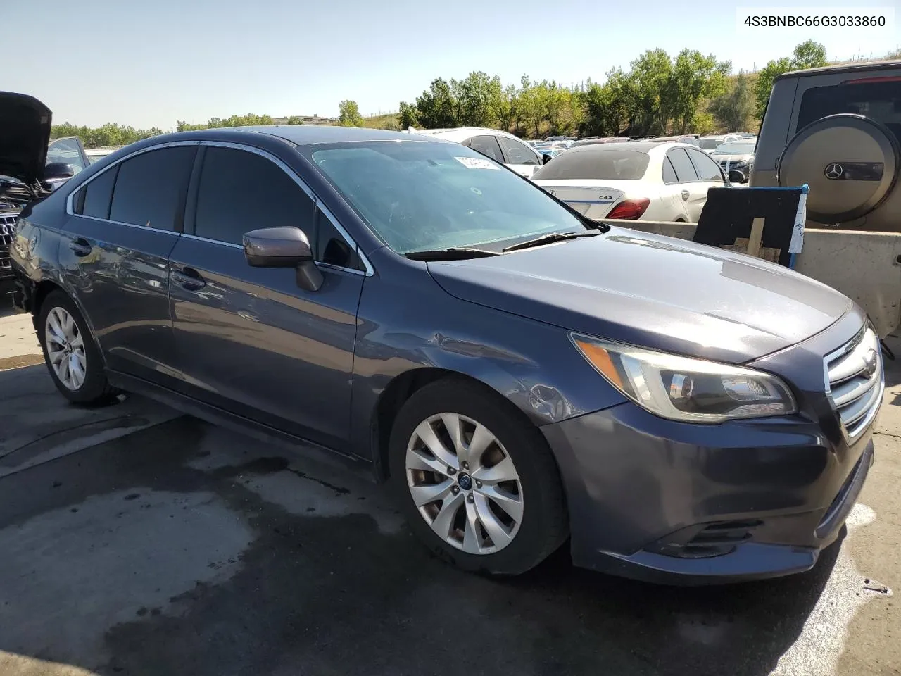 2016 Subaru Legacy 2.5I Premium VIN: 4S3BNBC66G3033860 Lot: 70841804