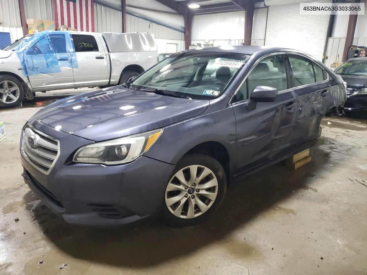 2016 Subaru Legacy 2.5I Premium VIN: 4S3BNAC63G3033065 Lot: 71259554