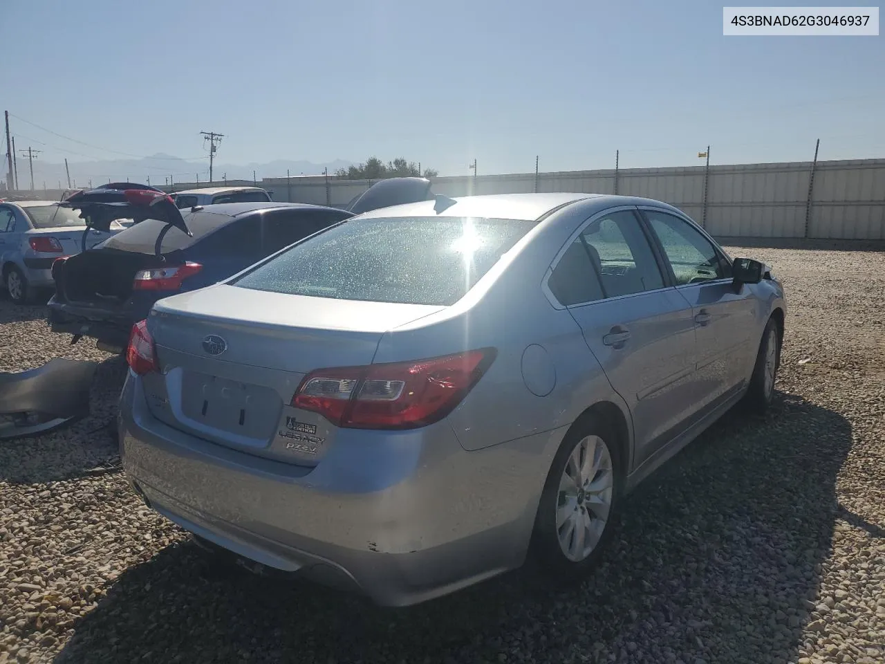 4S3BNAD62G3046937 2016 Subaru Legacy 2.5I Premium