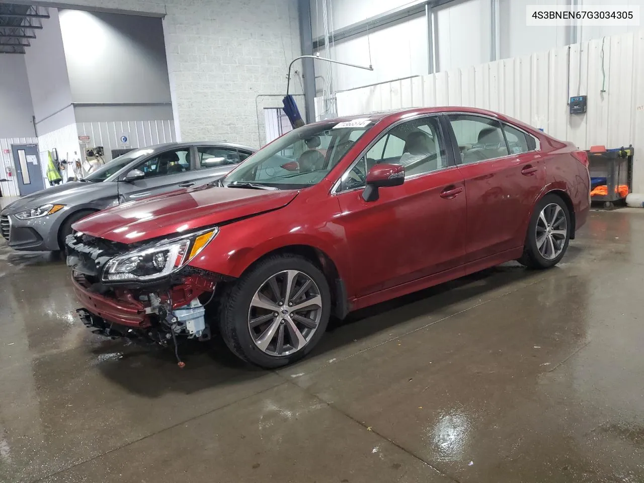 2016 Subaru Legacy 3.6R Limited VIN: 4S3BNEN67G3034305 Lot: 71368514