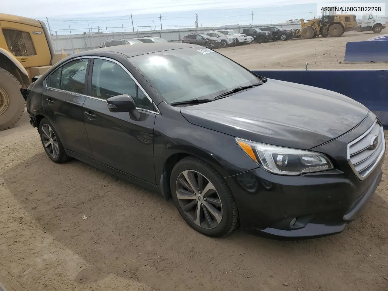 2016 Subaru Legacy 2.5I Limited VIN: 4S3BNAJ60G3022298 Lot: 71408424