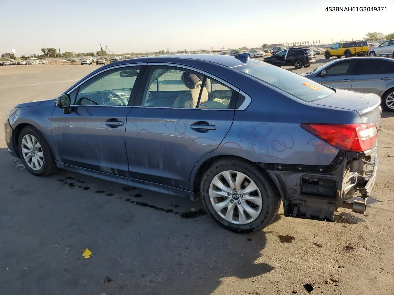 2016 Subaru Legacy 2.5I Premium VIN: 4S3BNAH61G3049371 Lot: 71410714