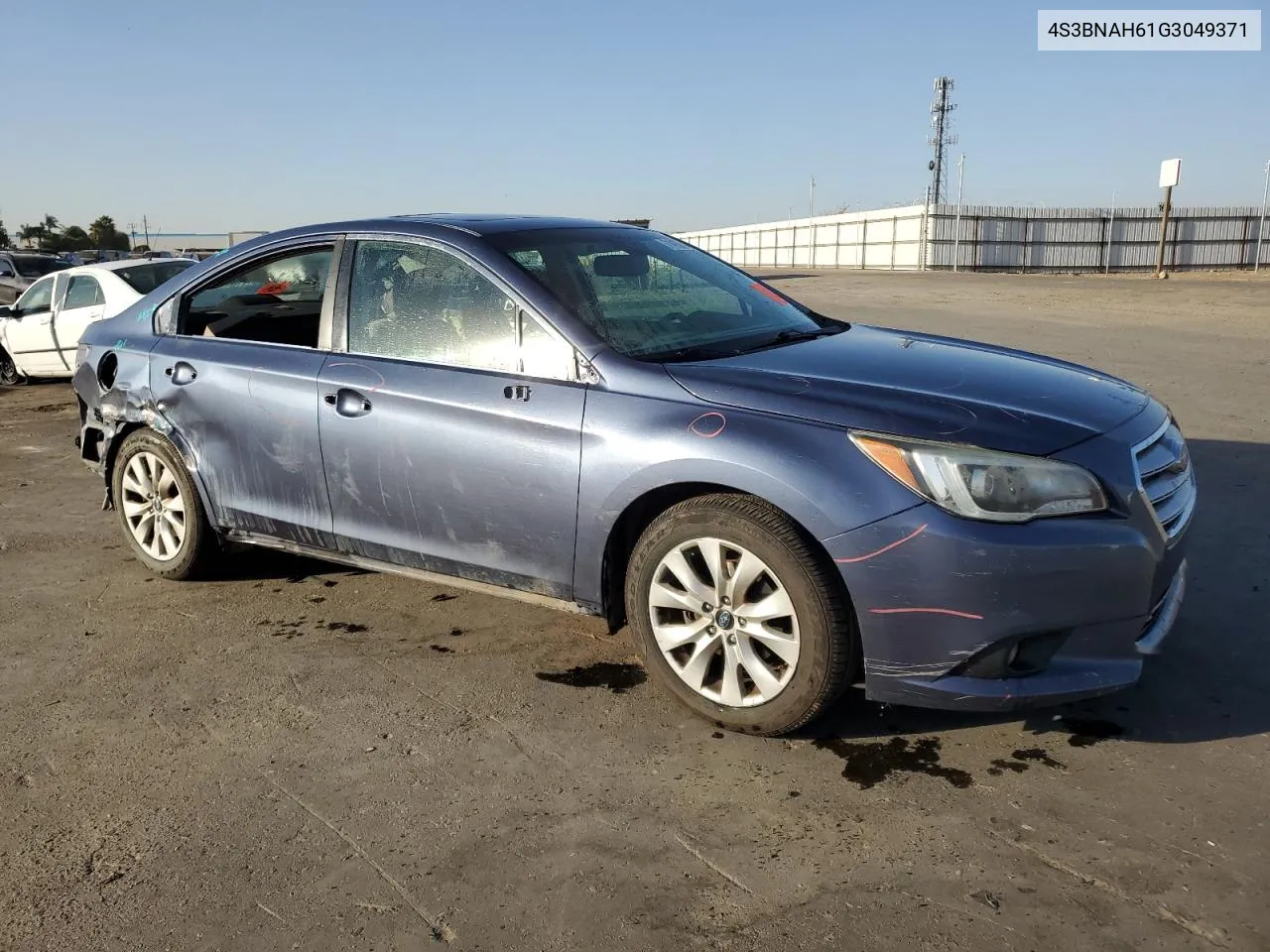 2016 Subaru Legacy 2.5I Premium VIN: 4S3BNAH61G3049371 Lot: 71410714